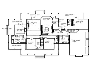 1st Floor Plan, 012H-0221