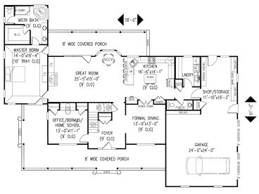 1st Floor Plan, 044H-0049