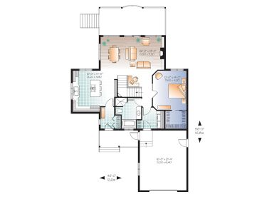 Floor Plan, 027H-0225