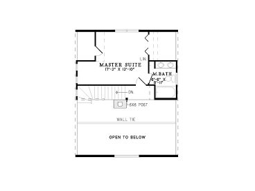 2nd Floor Plan, 025L-0022