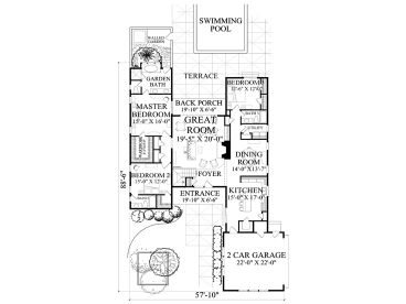 Floor Plan, 063H-0228