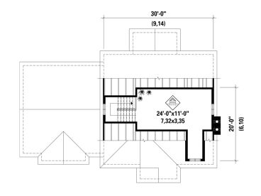 3rd Floor Plan, 072H-0114