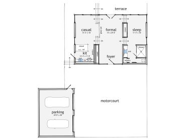 Floor Plan, 052H-0072