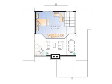 2nd Floor Plan, 027H-0116