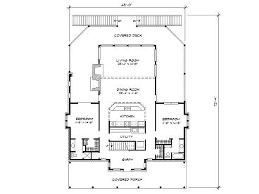 1st Floor Plan, 008H-0004
