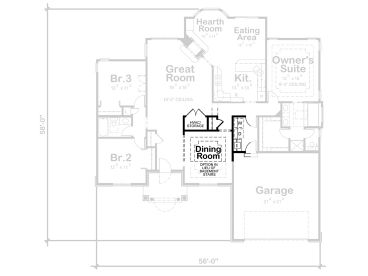 Opt. Floor Plan, 031H-0005