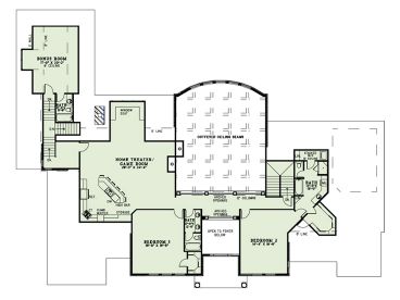 2nd Floor Plan, 025H-0294