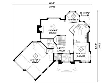 1st Floor Plan, 072H-0239