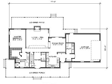 1st Floor Plan, 008H-0024