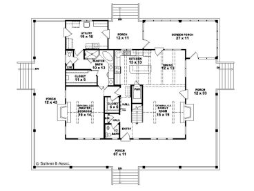 1st Floor Plan, 006H-0074