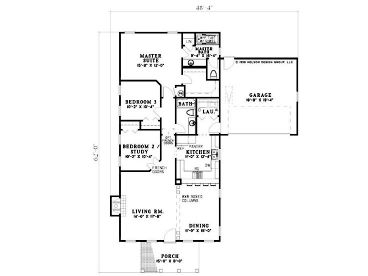 Floor Plan, 025H-0046