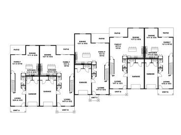 1st Floor Plan, 012M-0008