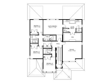 2nd Floor Plan, 035H-0143