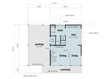 Floor Plan, 052H-0165