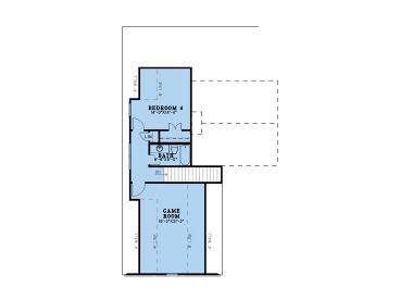 2nd Floor Plan, 074H-0207