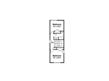 2nd Floor Plan, 051H-0142