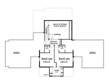 2nd Floor Plan, 021H-0252
