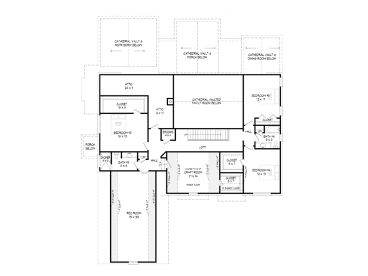 2nd Floor Plan, 062H-0473
