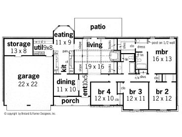 Floor Plan, 021H-0073