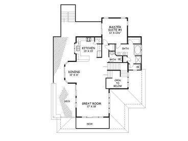 2nd Floor Plan, 041H-0142