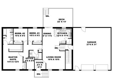 Floor Plan, 012H-0323