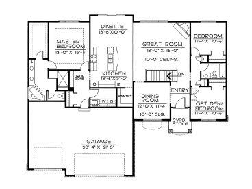 Floor Plan, 031H-0220
