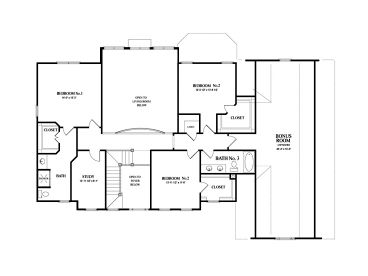 2nd Floor Plan, 049H-0002