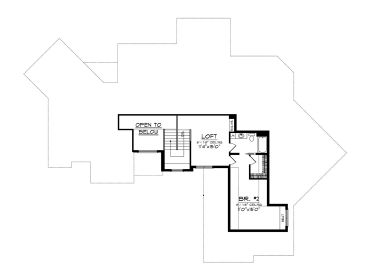2nd Floor Plan, 020H-0325