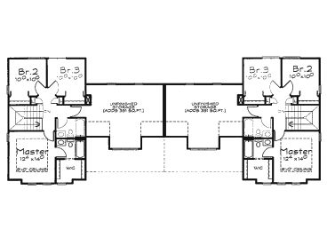 2nd Floor Plan, 031M-0081