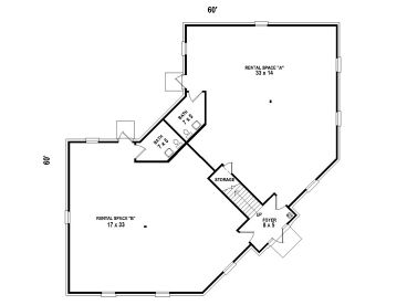 1st Floor Plan, 006C-0036