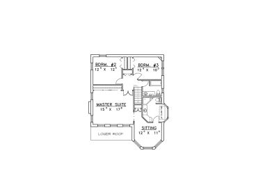 2nd Floor Plan, 012H-0077