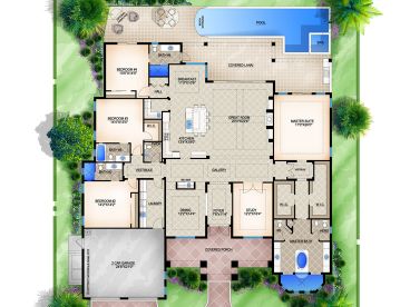 Floor Plan, 070H-0011
