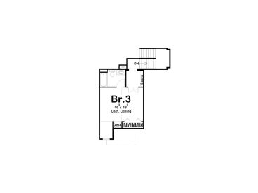 2nd Floor Plan, 050H-0052