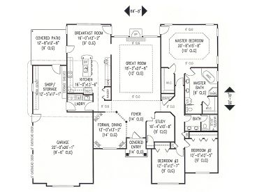 Floor Plan, 044H-0035