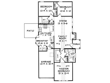 Floor Plan, 019H-0016