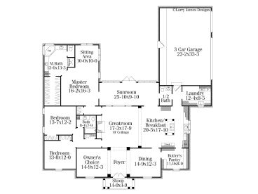 Floor Plan, 042H-0030