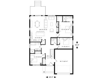 Floor Plan, 027H-0431