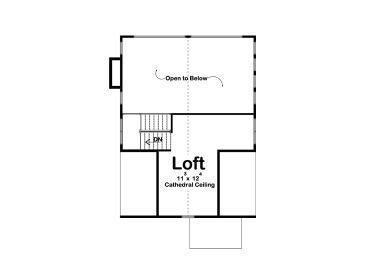 2nd Floor Plan, 050H-0130 