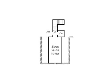 2nd Floor Plan, 061H-0063