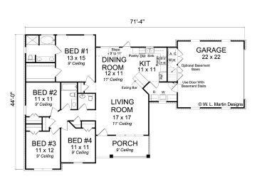 Floor Plan, 059H-0127