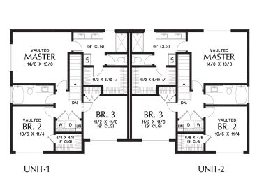 2nd Floor Plan, 034M-0030