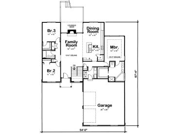 Floor Plan, 031H-0462