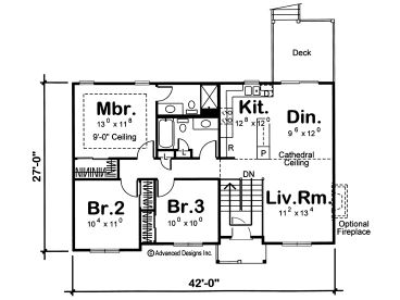 Floor Plan, 050H-0005