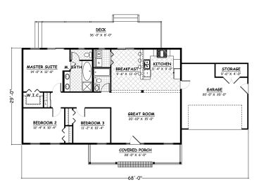 Floor Plan, 078H-0025
