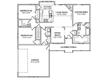 Floor Plan, 048H-0058