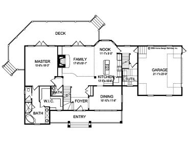 1st Floor Plan, 043H-0248