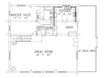 1st Floor Plan, 012L-0037