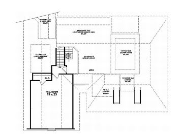 2nd Floor Plan, 006H-0105