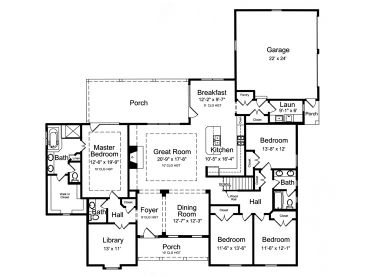 Floor Plan, 046H-0044
