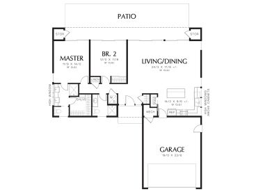 Floor Plan, 034H-0224